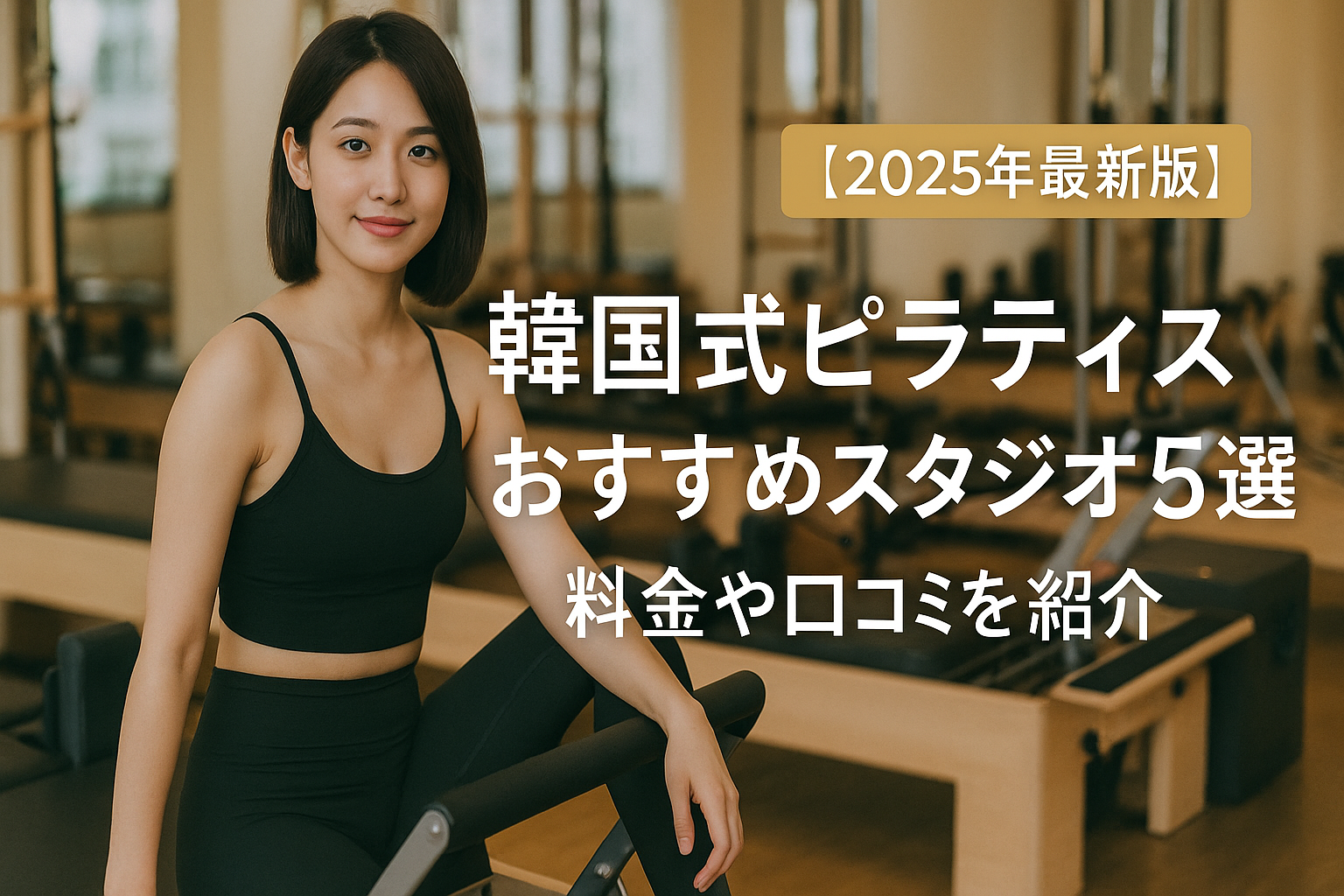 【2025年最新版】韓国式ピラティスおすすめスタジオ5選｜料金や口コミを紹介